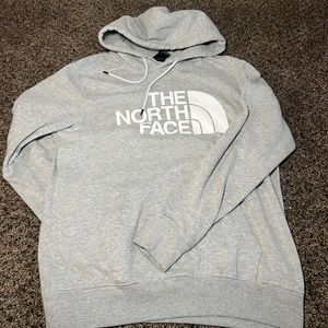 Men’s Gray Northface Hoodie
